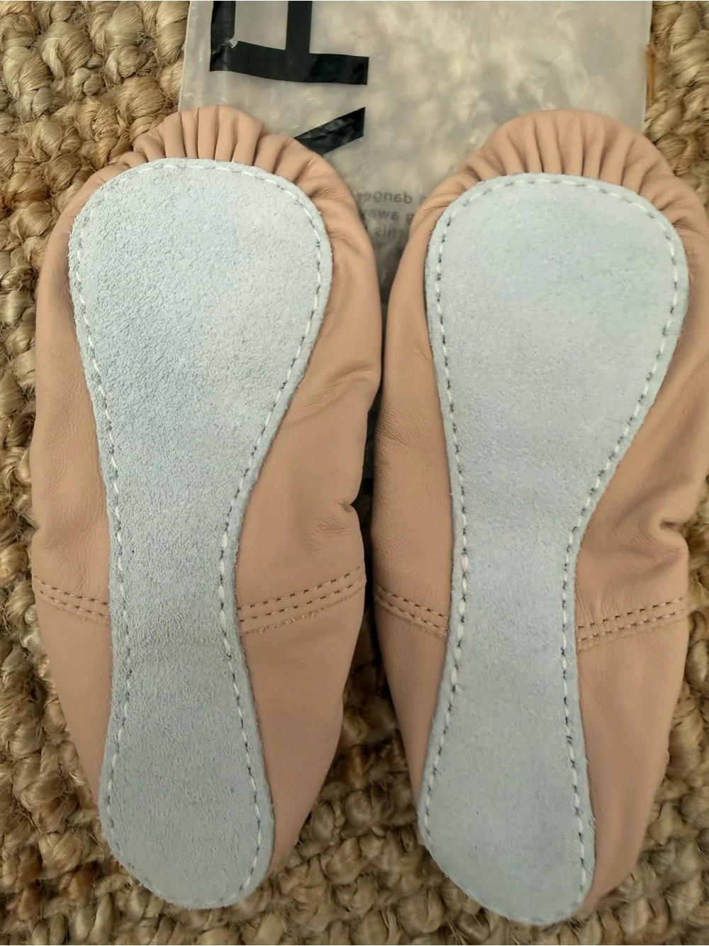 Capezio Kids Ballet Flats in Blush